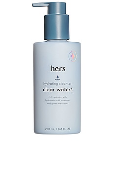 Product image of hers Clear Waters Hydrating Cleanser. Click to view full details