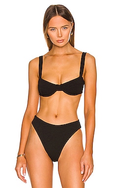 Product image of HAIGHT. Crepe Band Vintage Bikini Top. Click to view full details