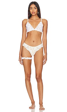 SPANX Lace Hi-Hipster in Soft Nude