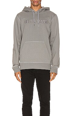 helmut lang grey hoodie