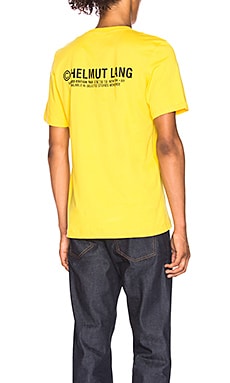 helmut lang taxi yellow