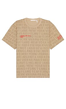 CAMISETA ALL OVER REPEAT Helmut Lang