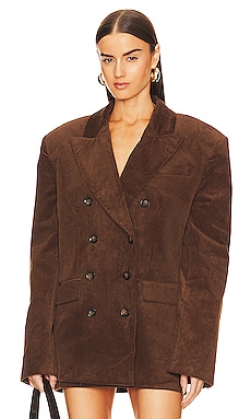 Product image of Helsa Corduroy Double Breasted Jacket. Click to view full details