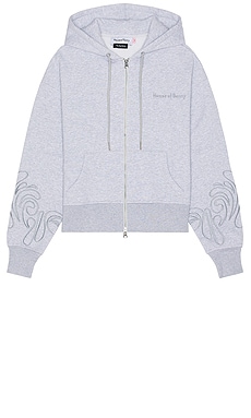 FIORUCCI Oversized Angel Hoodie in Grey