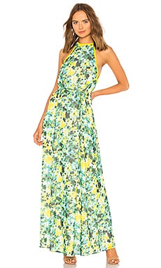 Revolve yellow cheap floral dress