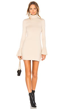 SAYLOR Sienna Bell Sleeve Dress in Camel