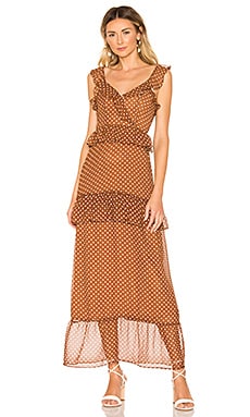 

Платье violette - House of Harlow 1960, Шоколадный, Макси