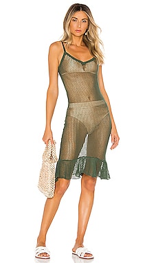 

X revolve imelda dress - House of Harlow 1960, Зеленый, Накидки