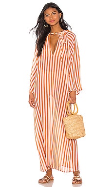 

Макси накидка tigers eye - House of Harlow 1960, Оранжевый, Макси