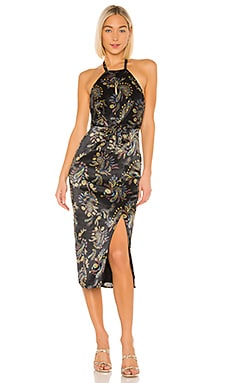 House of Harlow 1960 x REVOLVE Milo Dress in Noir Paisley Multi | REVOLVE