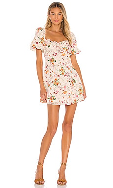 House of Harlow 1960 x REVOLVE Cher Mini Dress in Ivory Floral | REVOLVE