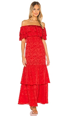 

Платье miriana - House of Harlow 1960, Красный, Макси