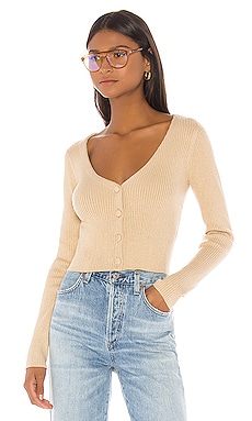 House of Harlow 1960 X REVOLVE Darcy Sweater in Beige | REVOLVE