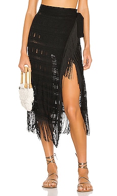 Fringe skirt outlet revolve