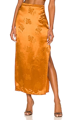 x REVOLVE Adonia Skirt in Bronze House of Harlow 1960 $178 BEST SELLER