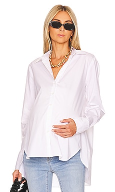 The Classic Button Down Maternity Shirt HATCH