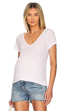The Maternity Fitted V Neck TeeHATCH$62