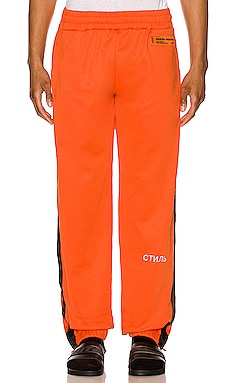 Product image of Heron Preston Logo Relaxed Trackpants. Click to view full details