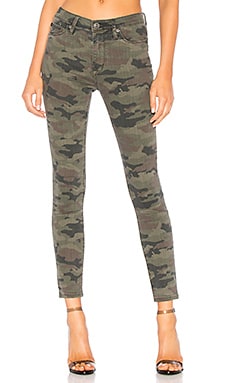 Hudson Jeans Barbara High Waist Super Skinny Ankle in Deployed Camo ...