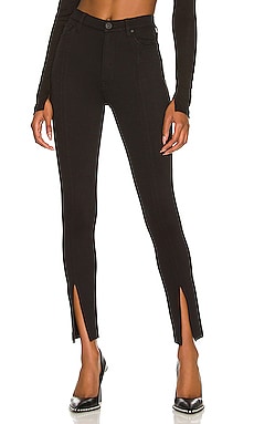 Barbara Split Hem High Waist Super Skinny Hudson Jeans $137 