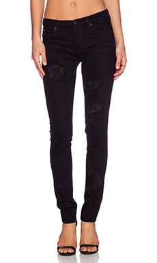 Hudson Jeans Custom Shine Midrise Skinny in Downtown REVOLVE