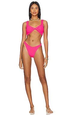 Hunza G: Xandra Bikini Set - Orange – Azaleas