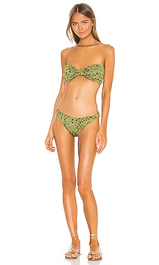 Hunza G Jean Bikini Set in Bubblegum