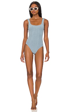 Square Neck Nile One Piece Hunza G $205 NEW