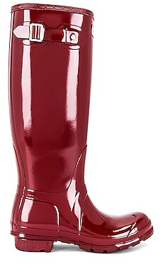 Original Tall Rain Boot in Red. Revolve Women Shoes Boots Thigh High Boots 