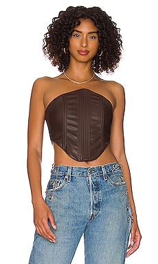 Product image of h:ours Calli Corset Top. Click to view full details