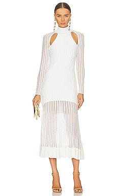 LBLC The Label Nala Dress in Ivory