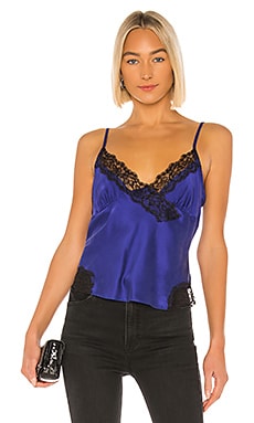 ICONS Objects of Devotion Lace Trim Cami in Indigo