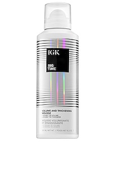 Big Time Volume & Thickening Hair Mousse IGK