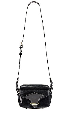 Isabel Marant Wasy Shoulder Strap Bag in Black | REVOLVE