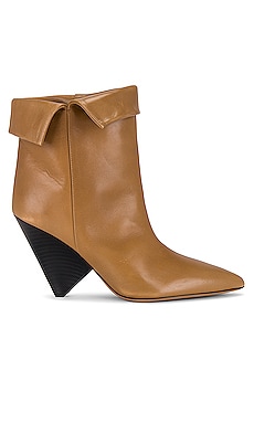 ANINE BING Mid Tania Boots in Toffee Suede REVOLVE