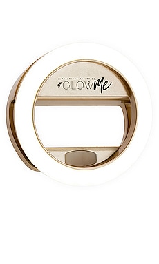 GlowMe 2.0 USB Rechargeable LED Selfie Ring Light Impressions Vanity $45 BEST SELLER