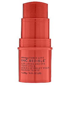 Product image of INC.redible INC.redible Three Love Lip, Cheek & Eye Tint Stick in Peach and Love. Click to view full details