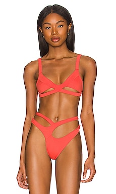Nova Cutaway Bikini Top Indah $88 