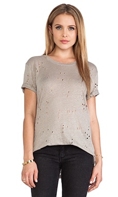 IRO Clay Buffalo Check Tee