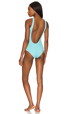 It's Now Cool The Backless One Piece Swimsuit in Green
