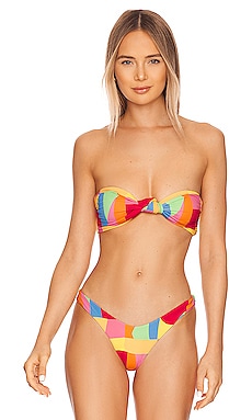 Product image of It's Now Cool The Knot Eco Bandeau Bikini Top. Click to view full details