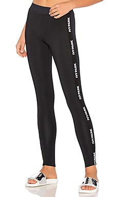 IVY PARK Logo Tape Legging in Black