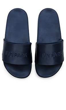 Ivy park hot sale sliders white