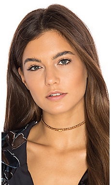 Product image of Jacquie Aiche Starburst Thin Braided Choker. Click to view full details