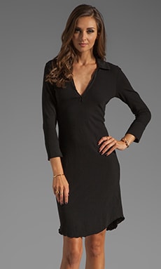 Cinq a Sept Collar Santina Dress in Black