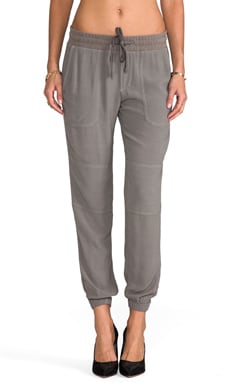 James Perse Crepe Surplus Pant in Spruce | REVOLVE