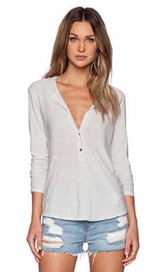 Product image of James Perse Slub Jersey Button Up. Click to view full details
