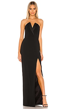 revolve black tie dresses