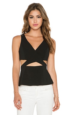 Jay Godfrey Parque Top in Black REVOLVE