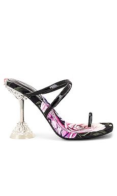 

Туфли на каблуке nadia - Jeffrey Campbell, Розовый, Мюли